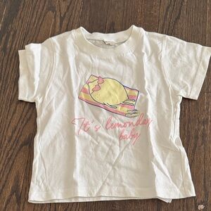 Charming Kids' T-Shirt with Lemon Graphic